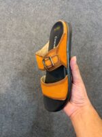 Crafted Handmade Suede Leather Sandal (S107) - Image 4