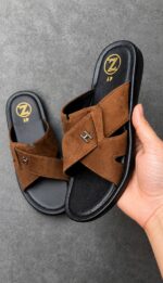 Crafted Handmade Suede Leather Sandal (S108)